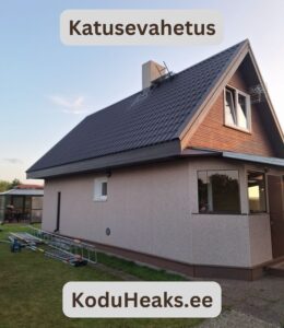 koduheaks.ee tehtud tööd katuse vahetus